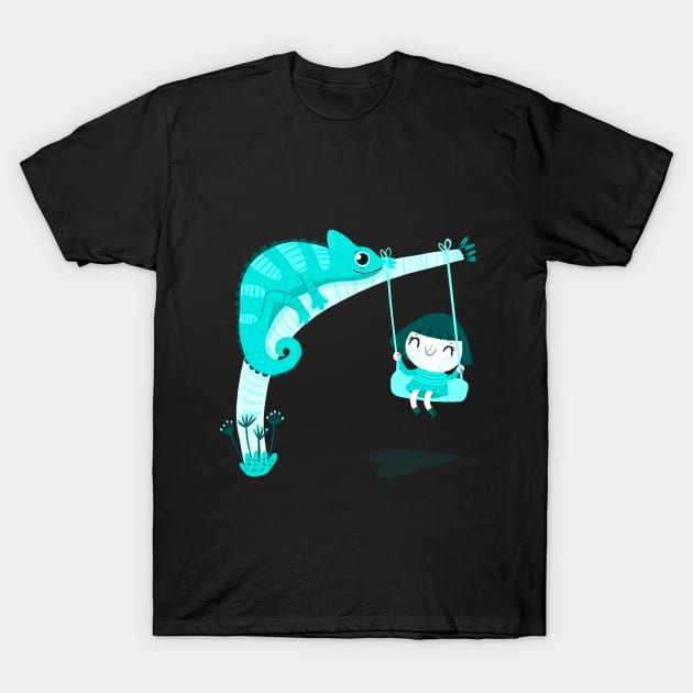 Chameleon T-Shirt by Mjdaluz